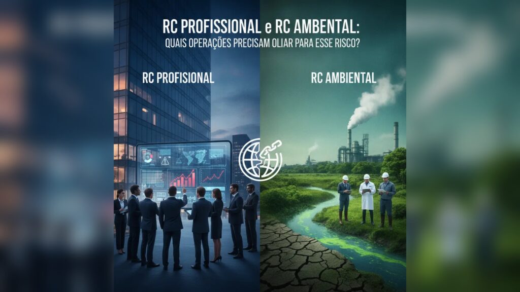 RC profissional e RC ambiental: riscos para operações